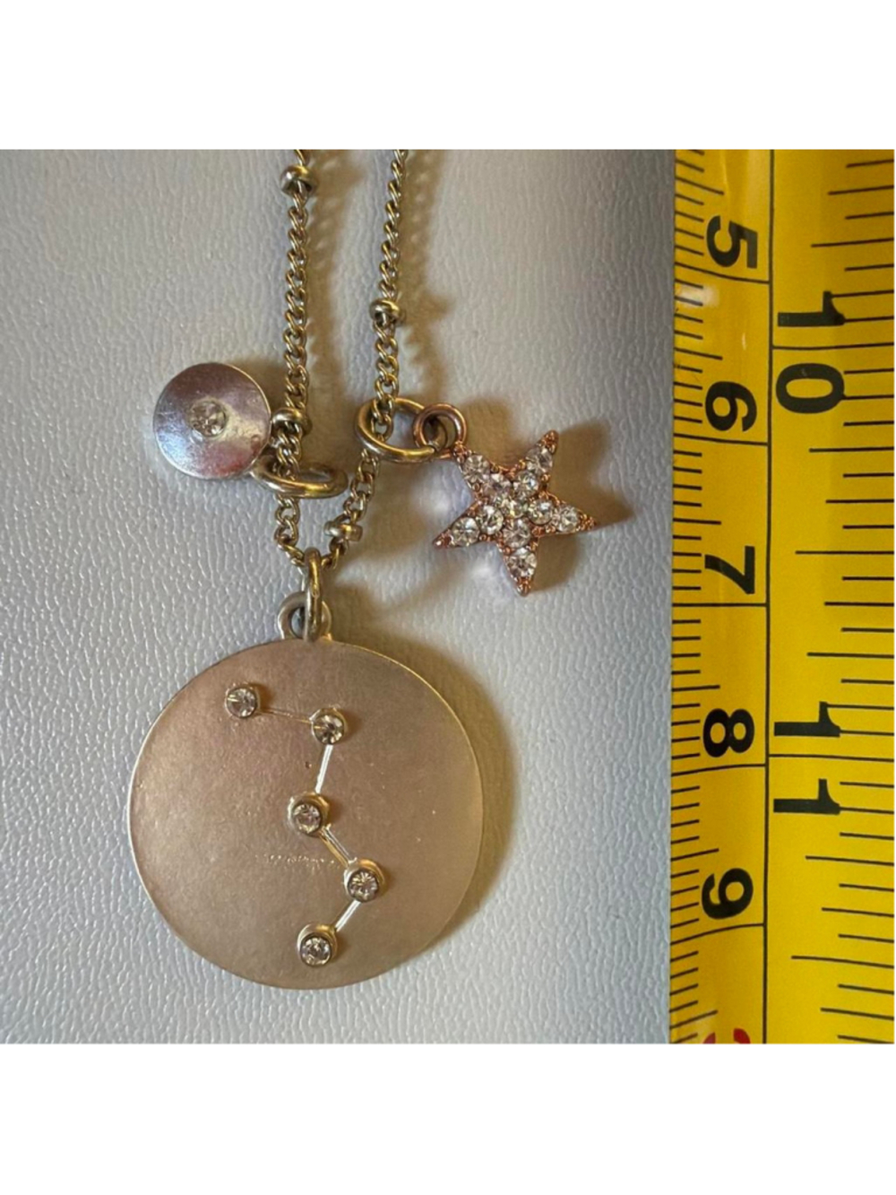 #Cassiopeia gold tone necklace from the Loft